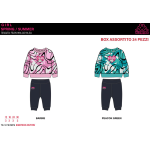 TUTA FELPA COTONE GIRO  KAPPA  F  ART.8085T0031  TG.12-30MESI