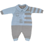 TUTINA COTONE  TENERI E BELLI  M ART.TT359   TG. 0/1-1/3MESI