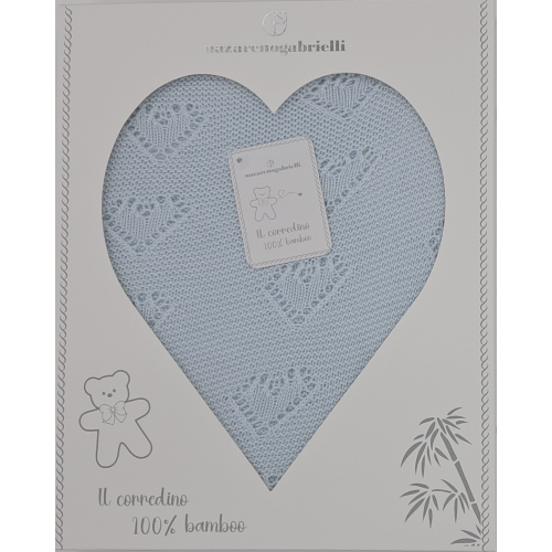  COPERTINA  COTONE BAMBU' CARROZ. NAZARENO GABRIELLI   ART.NG487  DIS.1