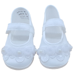 SCARPETTA  BATTESIMO CHECH F  ART.RF548  TG.16-18