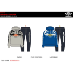 TUTA FELPA COTONE CAPP. UMBRO  M  ART.8235T00024  TG.8-14ANNI