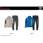 TUTA FELPA COTONE ZIP  UMBRO  M  ART.8235T00029  TG.8-14ANNI