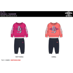 TUTA FELPA COTONE GIRO UMBRO   F  ART.8285T00005  TG.12-30MESI