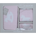 COMPLETO 3PZ  COTONE NAZARENO GABRIELLI X  ART.NG3485 DIS.7  TG.0/1-1/3