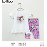 COMPLETO MM CICLISTA  2PZ F  ART.BE538  TG.3-7ANNI