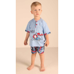 PIGIAMA MEZZA MANICA   COTONE  GARY M  ART.Z15032  TG.12-24MESI