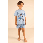 PIGIAMA MEZZA MANICA   COTONE  GARY  M  ART.Z25081  TG.3-7ANNI