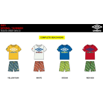 COMPLETO MEZZA MANICA BOXER MARE  UMBRO  M ART.8236K00025  TG.8-16ANNI