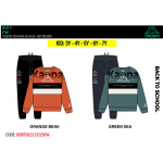 TUTA FELPA COTONE GIRO  KAPPA BACK TO SCHOOL  M  ART.80B1T0023B  TG.3-7ANNI