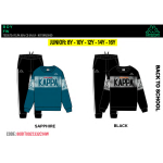 TUTA FELPA COTONE GIRO  KAPPA BACK TO SCHOOL  M  ART.80B1T0027R  TG.8-14ANNI