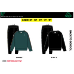 TUTA FELPA COTONE GIRO  KAPPA BACK TO SCHOOL  M  ART.80B1T0019R  TG.8-14ANNI
