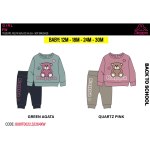 TUTA FELPA COTONE GIRO  KAPPA BACK TO SCHOOL  F  ART.8081T0022  TG.12-30MESI