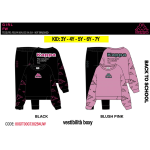 TUTA FELPA COTONE GIRO  KAPPA BACK TO SCHOOL  F  ART.80G1T0007B  TG.3-7ANNI
