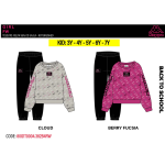 TUTA FELPA COTONE GIRO  KAPPA BACK TO SCHOOL  F  ART.80G1T0004B  TG.3-7ANNI