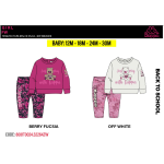 TUTA FELPA COTONE GIRO  KAPPA BACK TO SCHOOL  F  ART.8081T0024  TG.12-30MESI