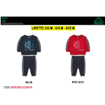 TUTA FELPA GIRO  KAPPA  M  ART.8091T0009M  TG.3/6-9/12MESI