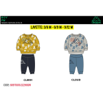 TUTA FELPA GIRO  KAPPA  M  ART.8091T0010M  TG.3/6-9/12MESI