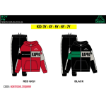 TUTA FELPA ZIP CAPPUCCIO  KAPPA  M  ART.80B1T0061B  TG.3-7ANNI