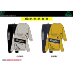 TUTA FELPA GIRO  KAPPA  M  ART.80B1T0078B  TG.3-7ANNI