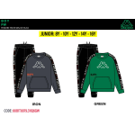 TUTA FELPA  GIRO  KAPPA  M  ART.80B1T0079R  TG.8-14ANNI