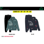 TUTA FELPA  ZIP  KAPPA  M  ART.80B1T0069R  TG.8-14ANNI