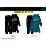 TUTA FELPA ZIP  CAPPUCCIO  KAPPA  M  ART.80B1T0063R  TG.8-14ANNI
