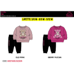 TUTA FELPA  KAPPA MIGNOLO  F  ART.8092T0009  TG.3/6-9/12MESI