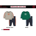 TUTA FELPA  GIRO  UMBRO  M  ART.8291T0004  TG.3/6-9/12MESI