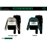 TUTA FELPA  GIRO  UMBRO  M  ART.82B1T0039R  TG.8-14ANNI