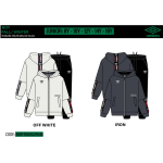 TUTA FELPA ZIP CAPPUCCIO  UMBRO  M  ART.82B1T0043R  TG.8-14ANNI