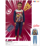 PIGIAMA ML  CALDO COTONE  AVENGERS M   MV40M7625  TG.3/4-9/10ANNI