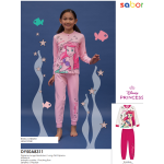 PIGIAMA ML  CALDO COTONE  PRINCIPESSE  F  DY50A8311  TG.3/4-9/10ANNI