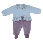 TUTINA  CINIGLIA PASTELLO F  ART.TC24AF  TG.0-6MESI