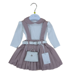 VESTINA  ML + BORSA   CIAO BIMBA F ART.703  TG.12-30MESI