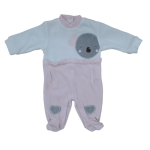 TUTINA  CINIGLIA PASTELLO F  ART.TC4AF1  TG.1-6MESI