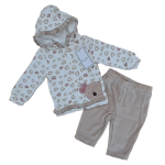 COMPLETO  CINIGLIA PASTELLO  F  ART.CS4AF  TG.1/3-9/12MESI