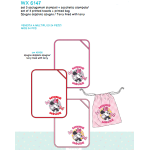 SET  ASILO ASCIUGAMANI 3PZ  ELLEPI F  ART.WX6147