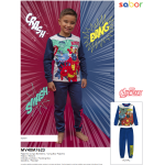 PIGIAMA  FELPA ML   AVENGERS  M   MV40M7623  TG.3/4-9/10ANNI