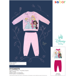 PIGIAMA ML  FELPA  PRINCIPESSE   F  DY32A8270  TG.12-30MESI