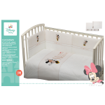 PIUMONE CON PARACOLPI E LENZUOLINO  MINNIE F  ART.CLM345WD