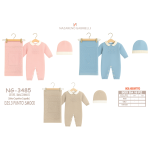 COMPLETO 3PZ  COTONE NAZARENO GABRIELLI X  ART.NG3485 DIS3  TG.0/1-1/3