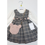 VESTINA  ML +BORSA   CIAO BIMBA F ART.716  TG.12-30MESI