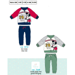 TUTA FELPA   MICKEY DISNEY  M  ART.WO4092  TG.6/9-18/24MESI