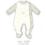 PIGIAMONE  CALDO COTONE  X  BL0897  TG.6-36MESI