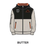 FELPA ZIP CAPPUCCIO  KAPPA  M  ART.8051F0079  TG.3-7ANNI