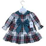 ABITO  MANICA LUNGA NATALE  MINI KISS  F ART.4833  TG.12-30MESI