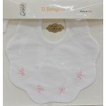 BAVETTA RICAMATA A MANO LA FATINA ART.00364