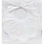 BAVETTA ELEGANTE DUE CUORI  CONF.1PZ