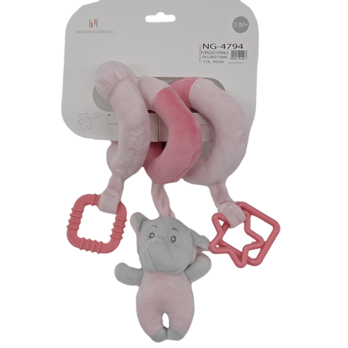 PUPAZZO SPIRALE ELEFANTE E FORMINE  NG4794