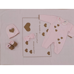 SET CORREDINO  LANA 4PZ LA MARGHERITA F   ART.3860  TG.UNICA